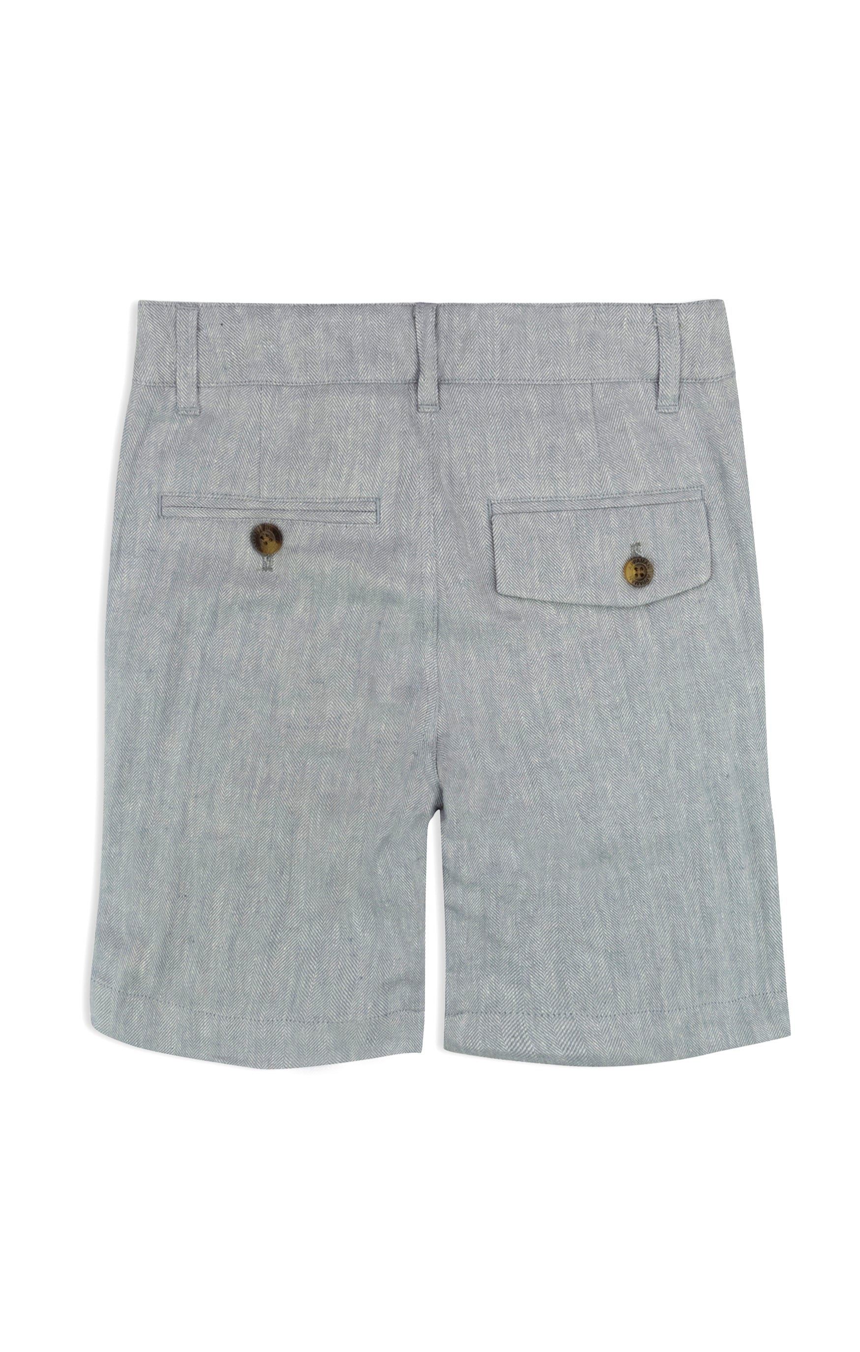 Grey Summer Trouser Shorts