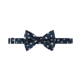 Boys 3-Piece Blue & White Sweater Vest Set