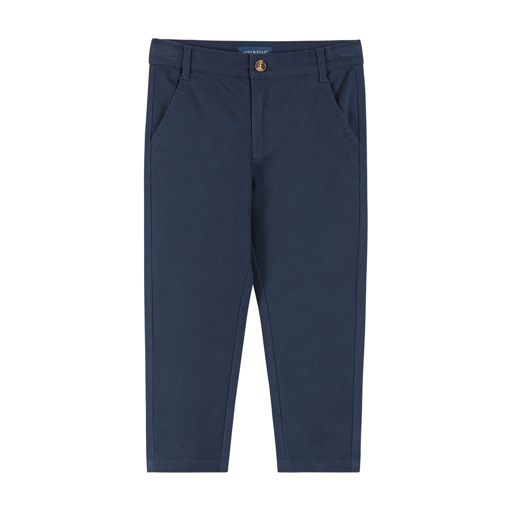 Boys Classic Navy Blue Twill Pant