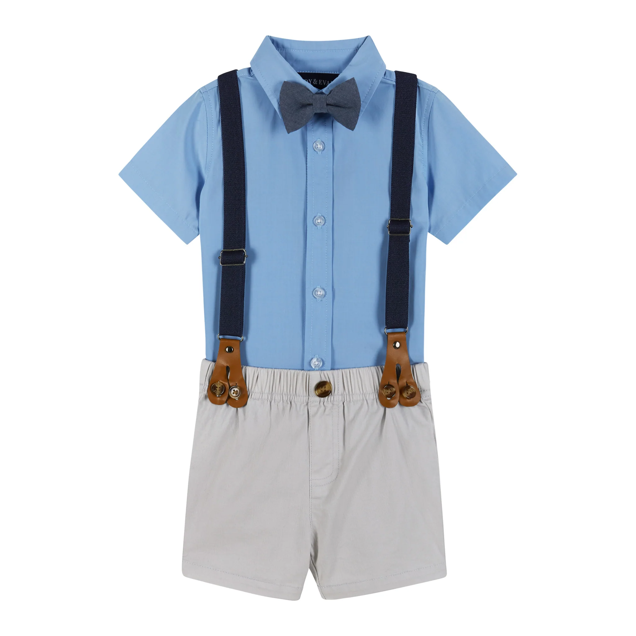 Infant 4-Piece Suspender Set