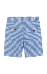 Cabana Blue Trouser Shorts