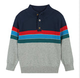 Boys Color Block Sweater