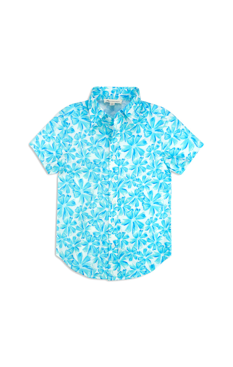 Aloha Blue Day Party Shirt