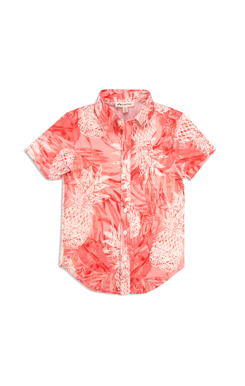 Blooming Pineapples Day Party Shirt