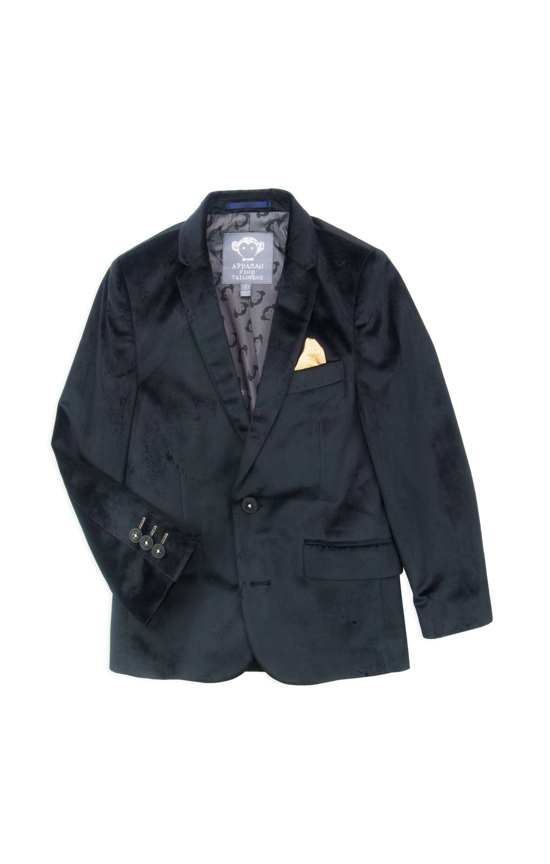 Mccoy Velvet Blazer - Black