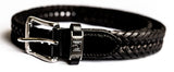 Braided Genuine Leather Belt