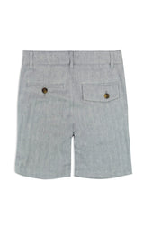 Grey Summer Trouser Shorts