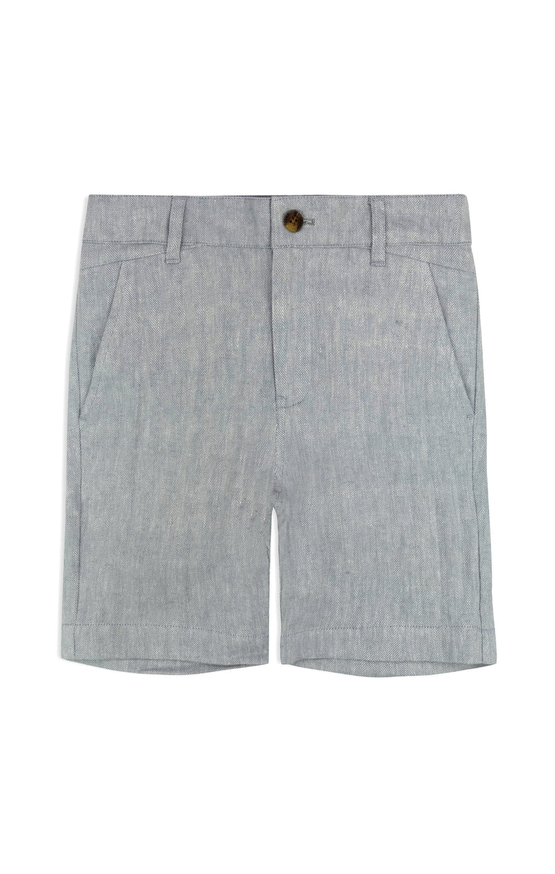Grey Summer Trouser Shorts